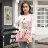 Retro Casual Nylon Travel Bag For Women