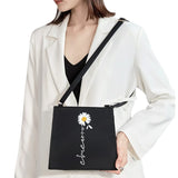Women's Daisy Pattern Shoulder Bag Handbag