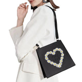 Women's Daisy Pattern Shoulder Bag Handbag