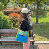 Women's Diaper Organizer Shoulder Bag Quilted Cotton Mommy Bags Baby Bag