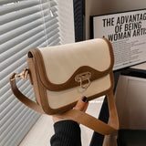 Large Capacity Women's Shoulder Bag PU Leather Clutch Handbag