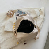 Women's Leather Small Backpack Soft Leather Women's Shopping Travel Small PU Bac