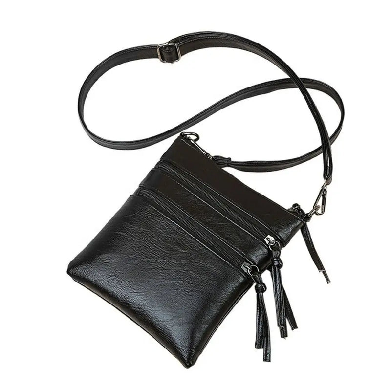 Women's Medium Crossbody Bag with Zipper Pocket