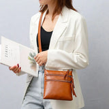 Women's Medium Crossbody Bag with Zipper Pocket