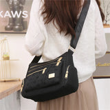 Women's Embroidery Shoulder Bag Large-capacity Handbag