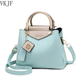 Women's Shoulder Bag Casual Handbag Zipper Messenger Bag Pu Leather