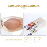 Women's Canvas Shoulder Bag Casual Tote Handbag Crossbody Bag