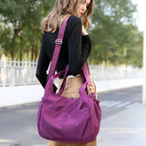 Large Capacity Women's Shoulder Bag High Nylon Tote Crossbody