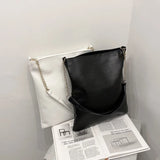 Women's Shoulder Bag Casual Messenger Bag Solid Style Vintage Envelope Bag