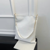 Women's Shoulder Bag Casual Messenger Bag Solid Style Vintage Envelope Bag