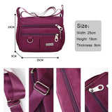 Waterproof Nylon Shoulder Bag Large Capacity Handbag