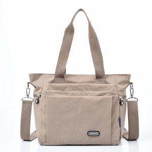 Women's Large Capacity Shoulder Bag Nylon Tote CrossBody Bag