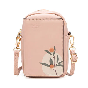 Women's Small Bag PU Leather Multifunction High Flap Printing Shoulder Bags