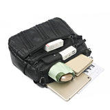 Soft Leather Shoulder Bag Casual Crossbody Bag For Women