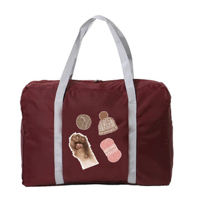 Women's Waterproof Travel Bag Large Capacity Weekend Tote Duffle Shoulder Bags