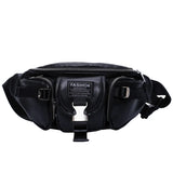 Women's Waist Pack Shoulder Bags PU Leather Ladies Chest Fanny Packs Hip Bags