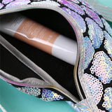 Colorful Sequin Waist Bag Chest Pouch Shoulder Belt Bag