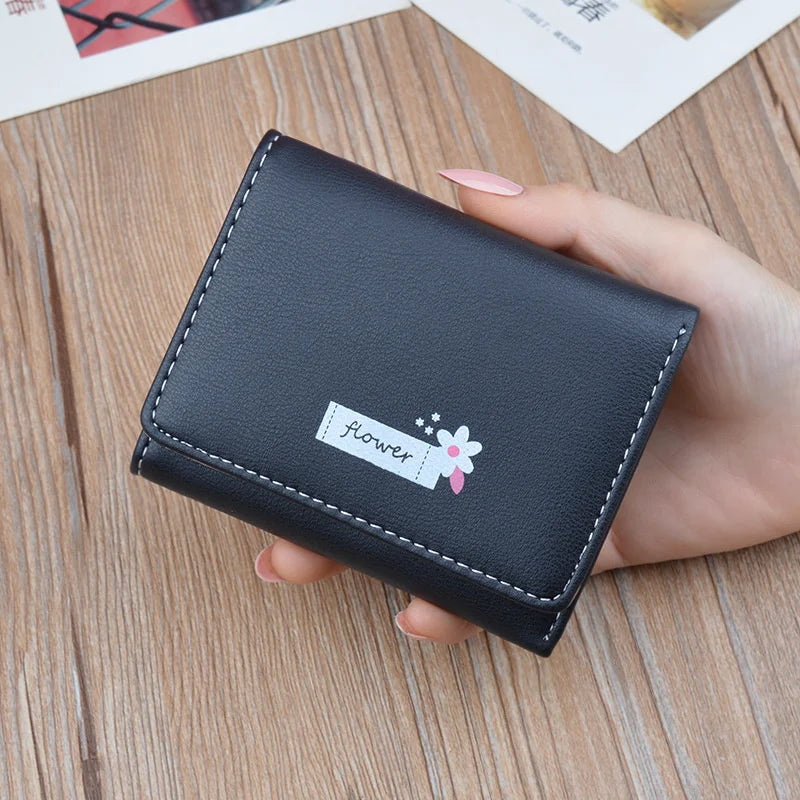 Women's Short Wallet Large Capacity Soft Small Wallet