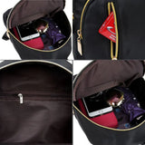 Womens Backpack Girls Zip Nylon Mini Backpack Travel School Bag