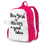 York Is Always A Good Idea Outdoor Hiking Backpack Riding Climbing Sports Bag