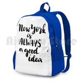 York Is Always A Good Idea Outdoor Hiking Backpack Riding Climbing Sports Bag