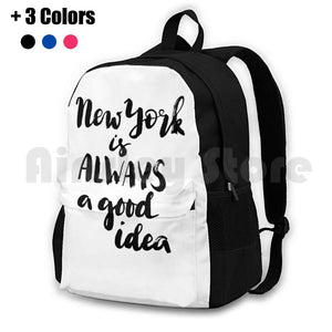 York Is Always A Good Idea Outdoor Hiking Backpack Riding Climbing Sports Bag