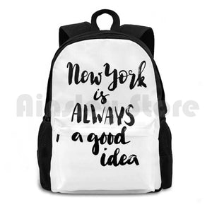 York Is Always A Good Idea Outdoor Hiking Backpack Riding Climbing Sports Bag
