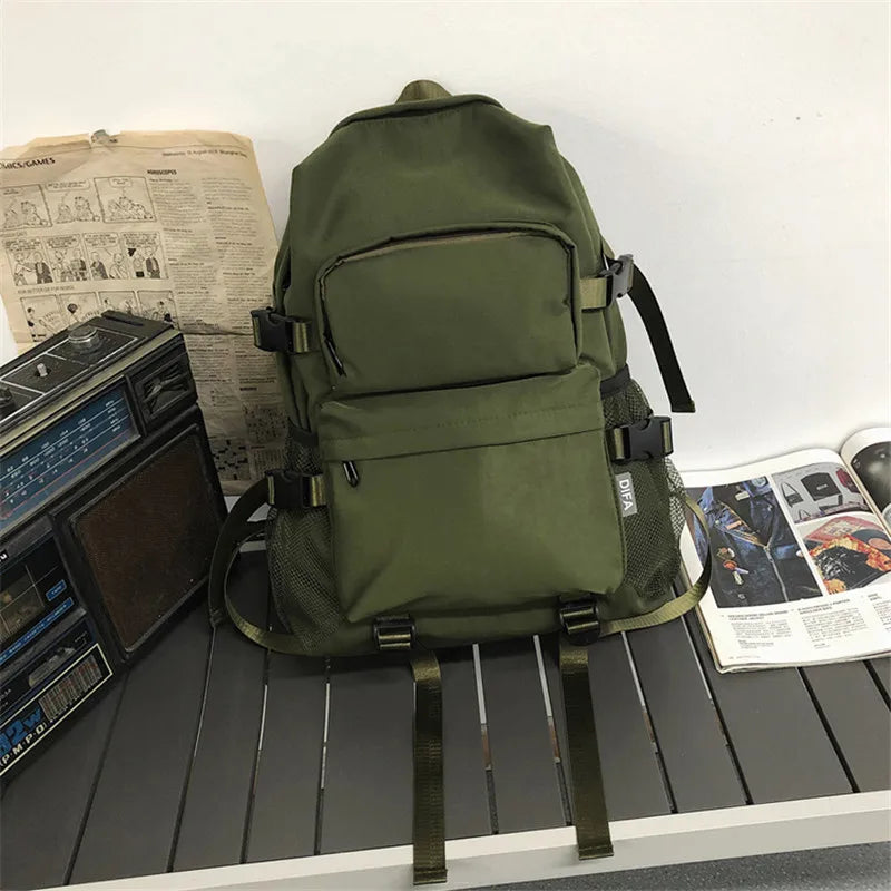 Youth School Bag Large Capacity Boy Girl Backpack Student Literature