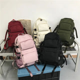 Youth School Bag Large Capacity Boy Girl Backpack Student Literature