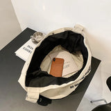Youth Student Schoolbag Shoulder Bag High Canvas Casual