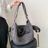 Youth Student Schoolbag Shoulder Bag High Canvas Casual