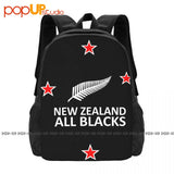 Zealand Fern Southern Nz Cross Rugby Fan Chest Placement Backpack