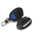 Leather Zipper Car Key Wallet Organizer Holder