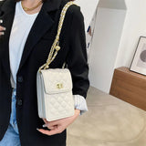 Women Mini Shoulder Bag with Chain Strap Ladies Small Clutch Wallet