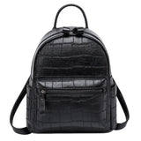 Arrival Crocodile Pattern Women's Bag Embossed Ladies Small Backpack