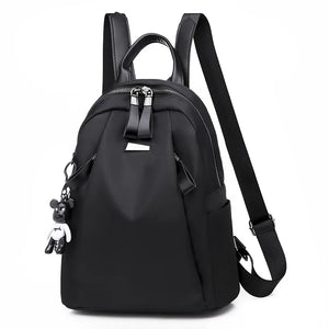 Solid Shoulder Straps Backpack Women Bag Hot Students Backpack
