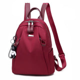 Solid Shoulder Straps Backpack Women Bag Hot Students Backpack