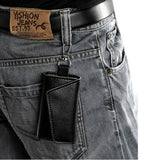 Men's Leather Key Holder Wallet Organizer for Female Bags