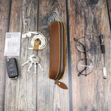 Men's Crazy Horse Leather Wallets & Accessories Set