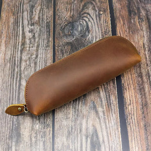 Men's Crazy Horse Leather Wallets & Accessories Set