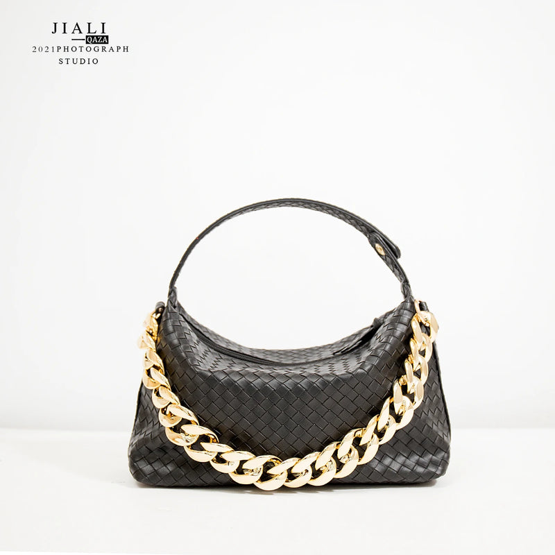 Vintage Shoulder Bag PU Leather Large-Capacity Handbag