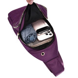 Casual Nylon Chest Bag Waist Pack Crossbody Handbag Travel Bag