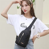Casual Nylon Chest Bag Waist Pack Crossbody Handbag Travel Bag