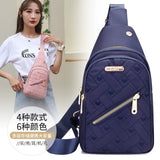 Casual Nylon Chest Bag Waist Pack Crossbody Handbag Travel Bag