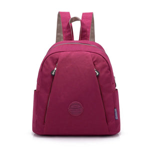 Casual Waterproof Nylon Backpack