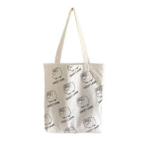 Art Lamb Canvas School Bag Lightweight Women's Handbag