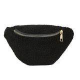 Autumn Leopard-Print Bra with Waistcoat and Fur Bag