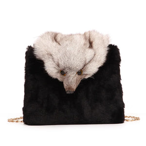 Autumn Plush Fox Wallet