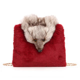 Autumn Plush Fox Wallet