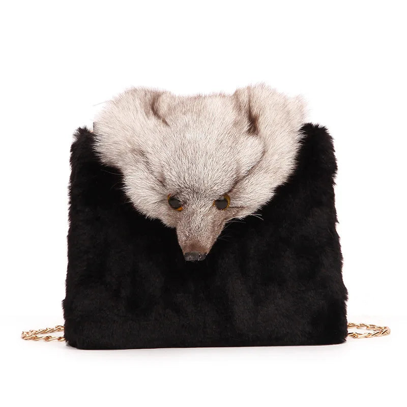 Autumn Plush Fox Wallet